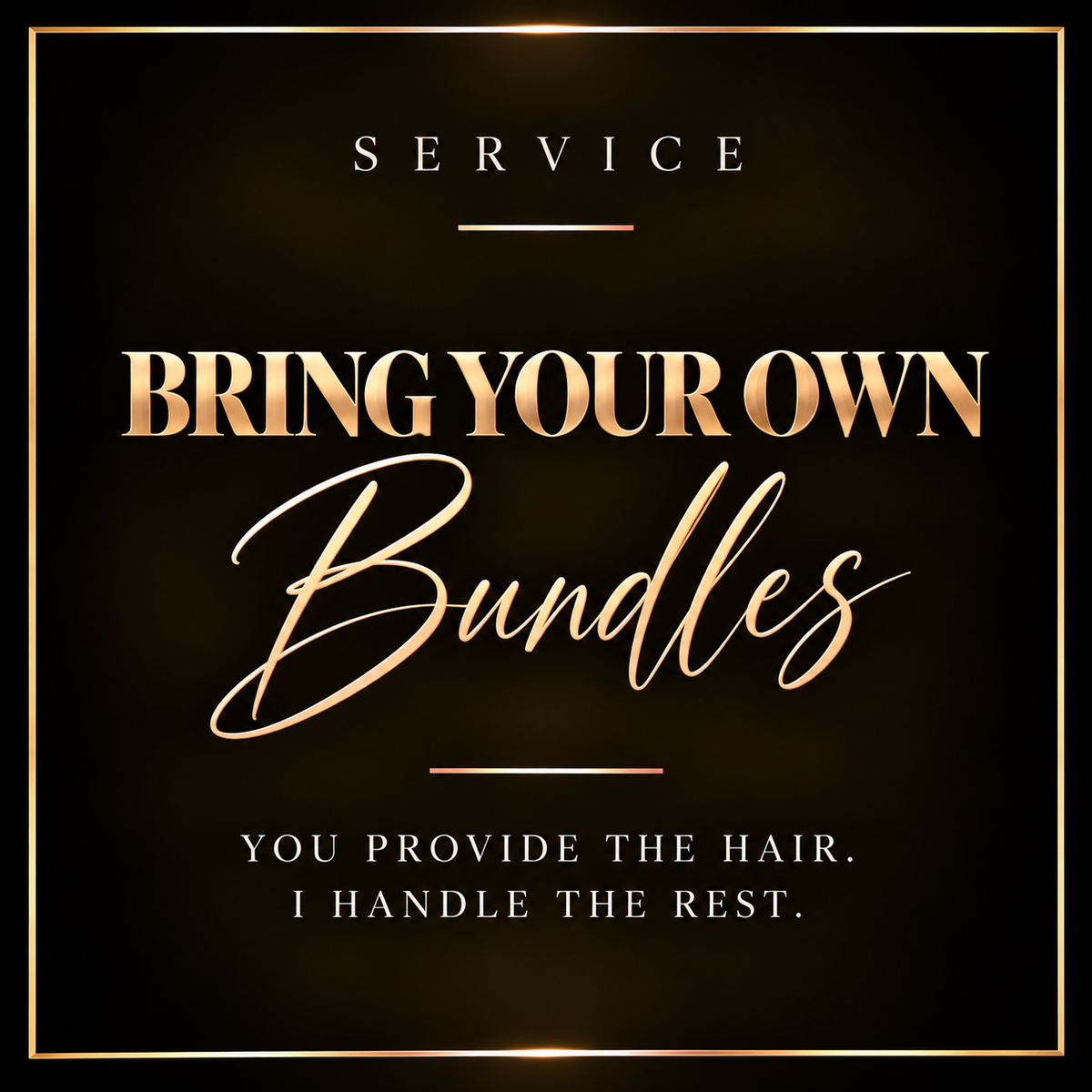 Bring Your Own Bundles